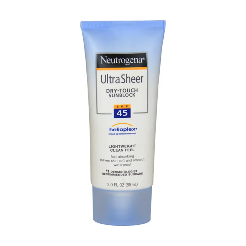 لوسیون ضدآفتاب اولترا شیر درای تاچ SPF 45 نوتروژینا ۸۸ میل