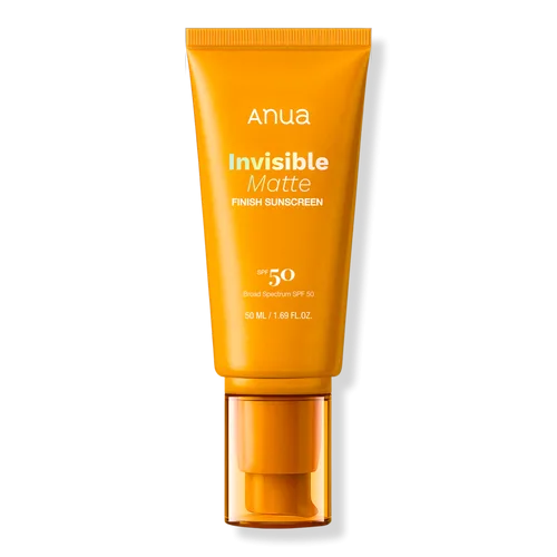 ضدآفتاب بی رنگ و مات‌کننده و نامرئی آنوا 50 میل Anua Invisible Matte Finish Sunscreen