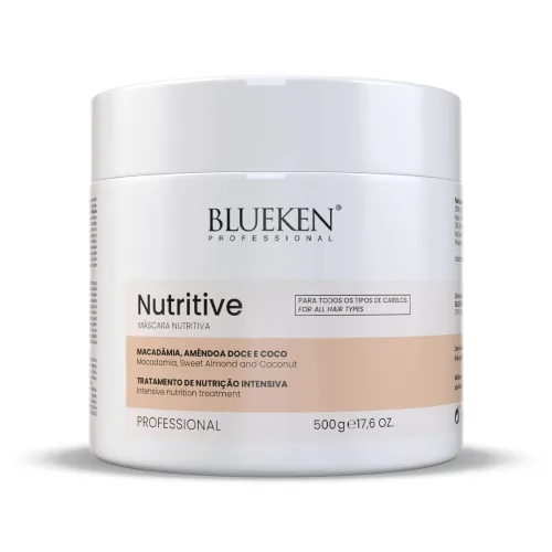 ماسک موی نوترتیو روغن آرگان Nutritive برند بلوکن Blueken حجم 500 گرم