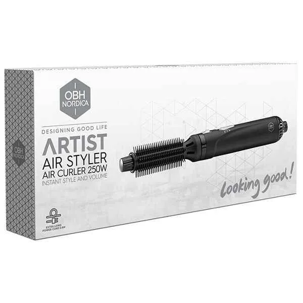 سشوار برس دار او بی اچ OBH مدل Air Curler، سر ثابت 250 وات