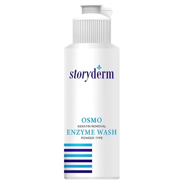 شوینده پودری استوری درم Storyderm مدل اسمو آنزیم واش Osmo Enzyme Wash حجم 50 گرم، لایه برداری و پاکسازی