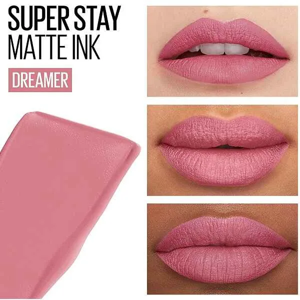 رژ لب مایع میبلین MAYBELLINE مدل سوپر‌استی SUPER STAY، مات — رنگ Artist 120