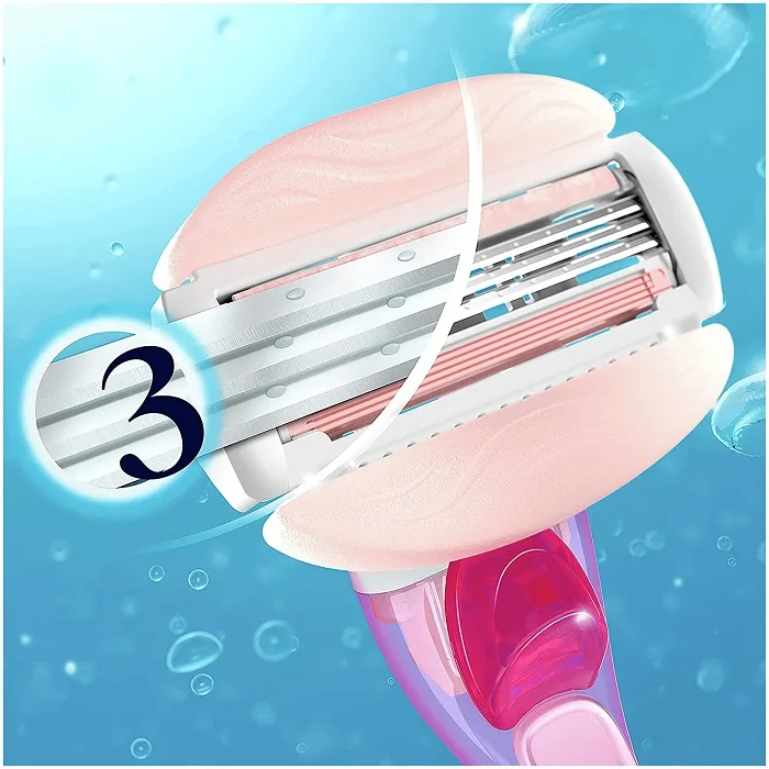 پک اصلاح ونوس Spa Breeze ژیلت (Gillette)، مخصوص خانم‌ها، انگلیس (نسخه محدود)