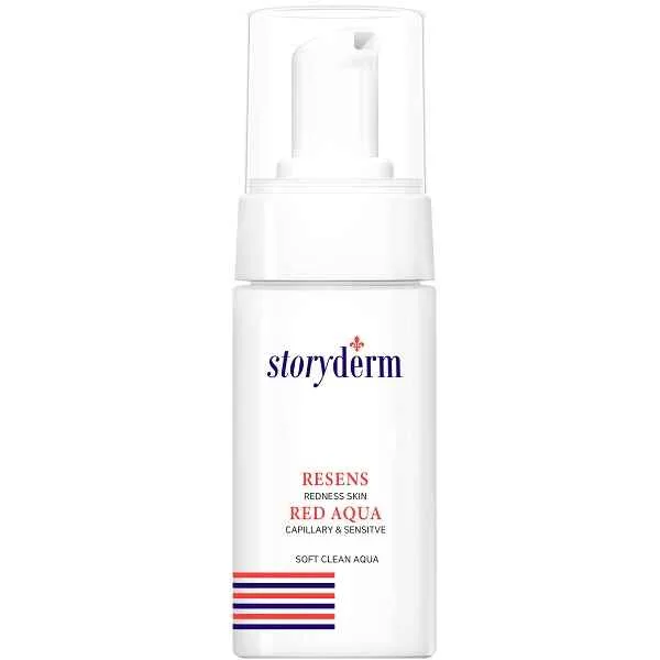فوم تونر ضد قرمزی استوری درم STORYDERM مدل رزنس رد RESENS RED حجم 100 میل، درمان رزاسه و تلانژکتازی