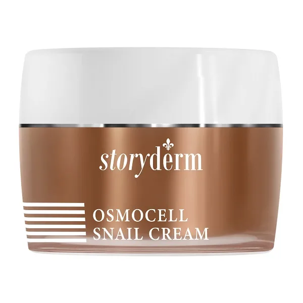 کرم حلزون اسموسل استوری درم Storyderm مدل Osmocell Snail حجم 50 میل، حاوی کلاژن و پپتید