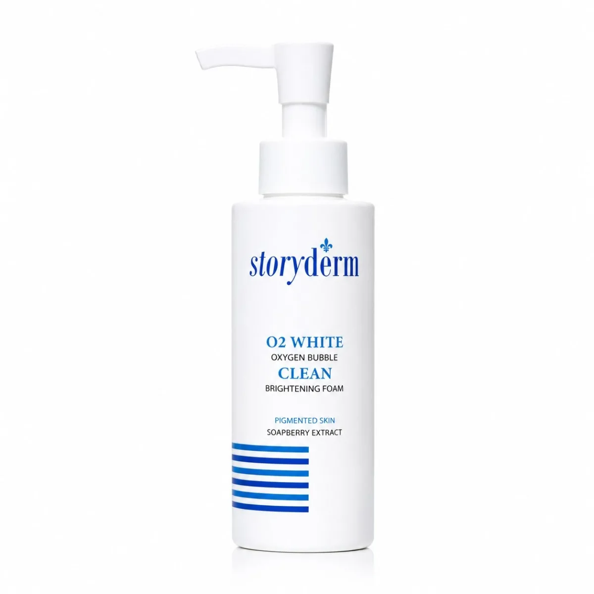 ژل شستشوی روشن کننده و ضد لک استوری درم Storyderm لاین اوتو وایت O2 White حجم 100 میل