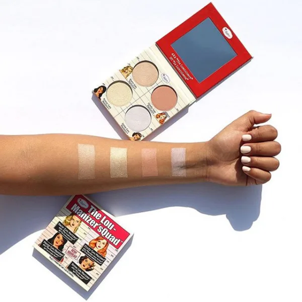 پالت هایلایتر دبالم مدل THE BALM مدل TheBalm Lou Manizers Quad