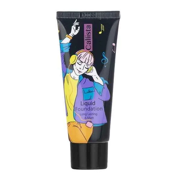 کرم پودر کالیستا Callista مدل لانگ لستینگ و مات Long Lasting & Matt حجم 35 میل