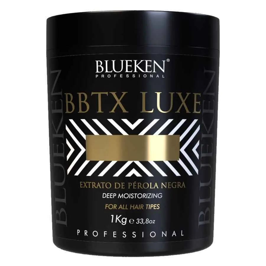 بوتاکس مو بلوکن BLUEKEN مدل لوکس BBTX LUXE حجم 1000ml، صافی 60% و احیای 100%