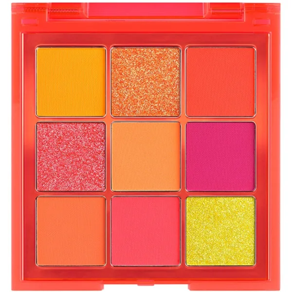 پالت سایه چشم هدی بیوتی HUDA BEAUTY مدل Neon Obsessions (نارنجی)