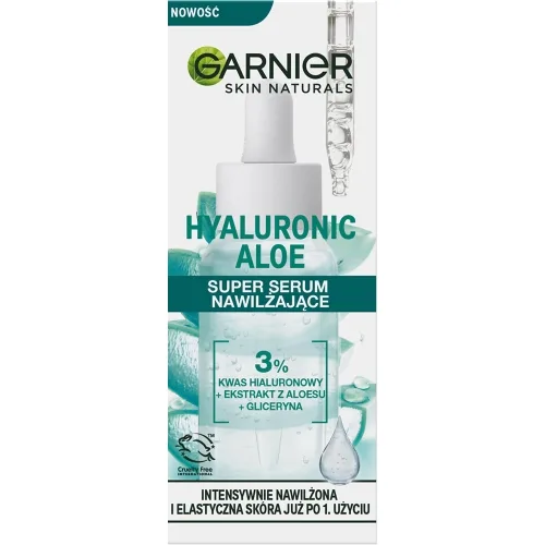 سرم آبرسان هیالورونیک اسید و آلوئه ورا گارنیر Garnier حجم 30 میل