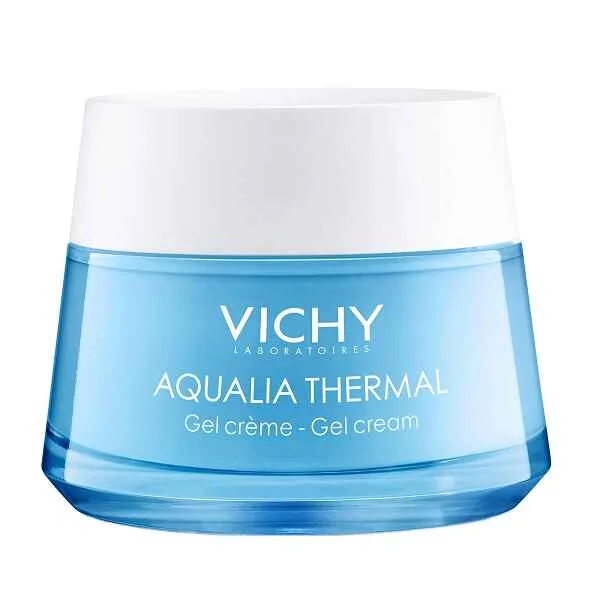 کرم آبرسان ویشی VICHY مدل آکوالیا ترمال AQUALIA THRMAL سری light (فروش ویژه) حجم 50 میل، پوست های نرمال و دهیداراته