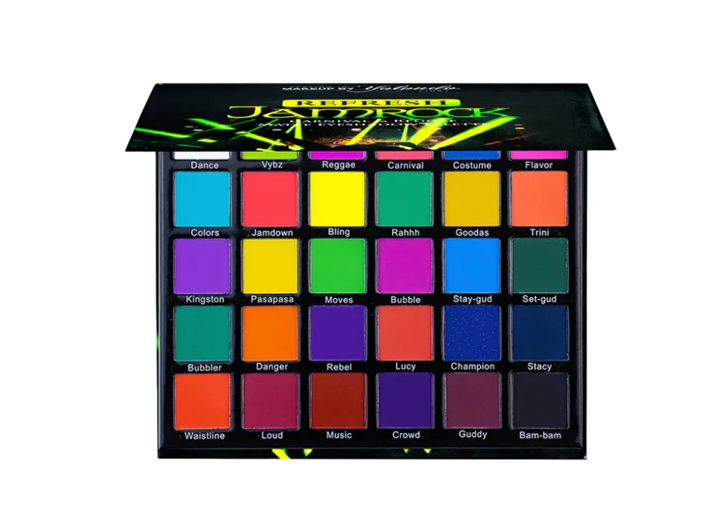 پالت سایه 30 رنگ یولوندو (PIMBY) YOLONDO Refresh Jamrock Matte Eyeshadow Palette