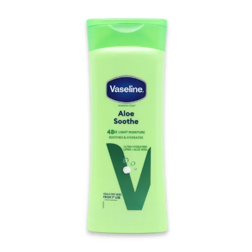 لوسیون بدن آلوئه‌ورا Aloe Soothe وازلین Vaseline حجم 200 میلی‌لیتر