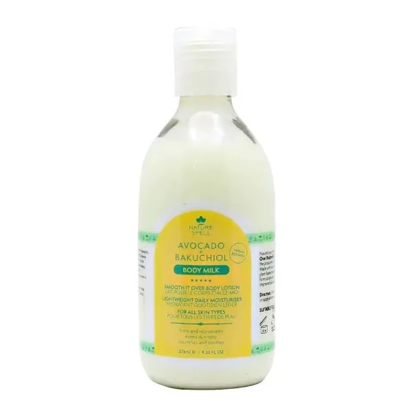 لوسیون بدن نیچر سپل NATURE SPELL مدل Bakuchiol and Avocado حجم 276 میل