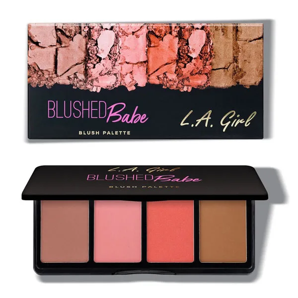 پالت رژ گونه بلاش ال ای گرل مدل blushed babe