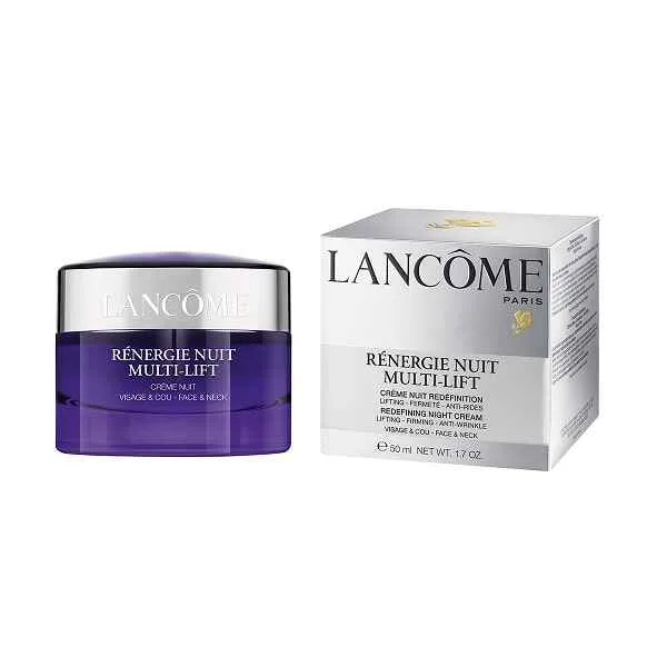 کرم شب ضد چروک و لیفت کننده لانکوم Lancome مدل رینرژی مولتی لیفت Renergie Multi-Lift حجم 15 میل جدا شده از پک