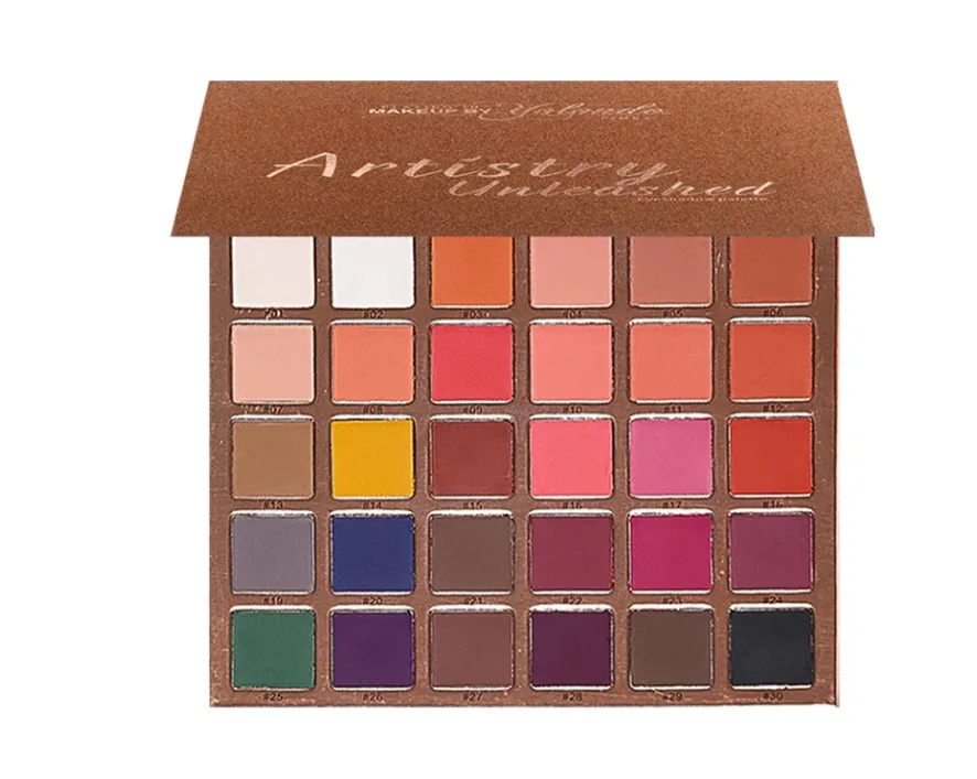 پالت سایه 30 رنگ یولوندو (PIMBY) YOLONDO Artistry Unleashed Eyeshadow Palette