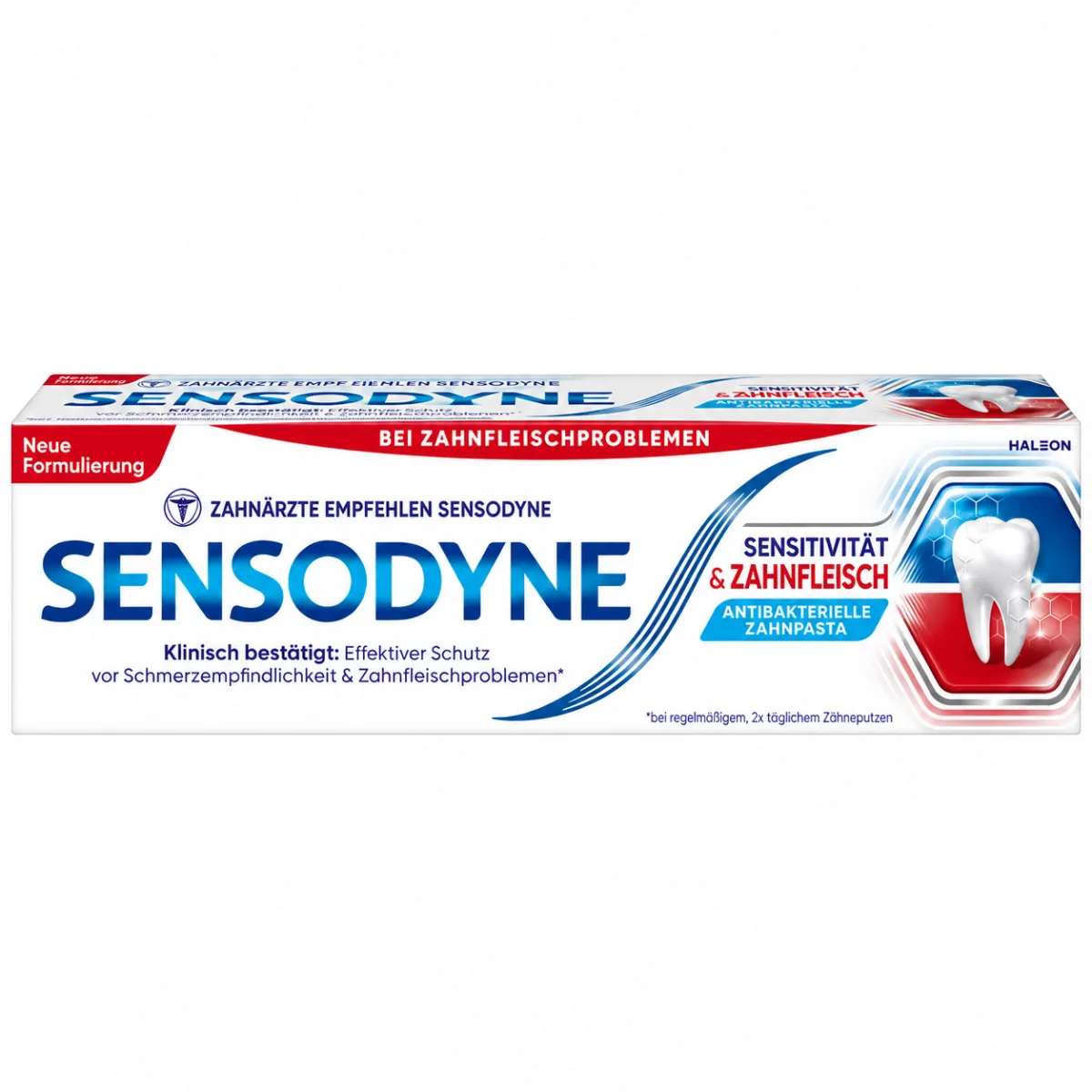 خمیردندان ضد حساسیت و مراقبت از لثه سنسوداین 75 میل sensodyne sensitivit & zahnflesch