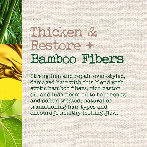 نرم کننده ضد ریزش و بازسازی کننده مو مائویی حاوی الیاف بامبو، مدل Bamboo Fiber، حجم 385 میل