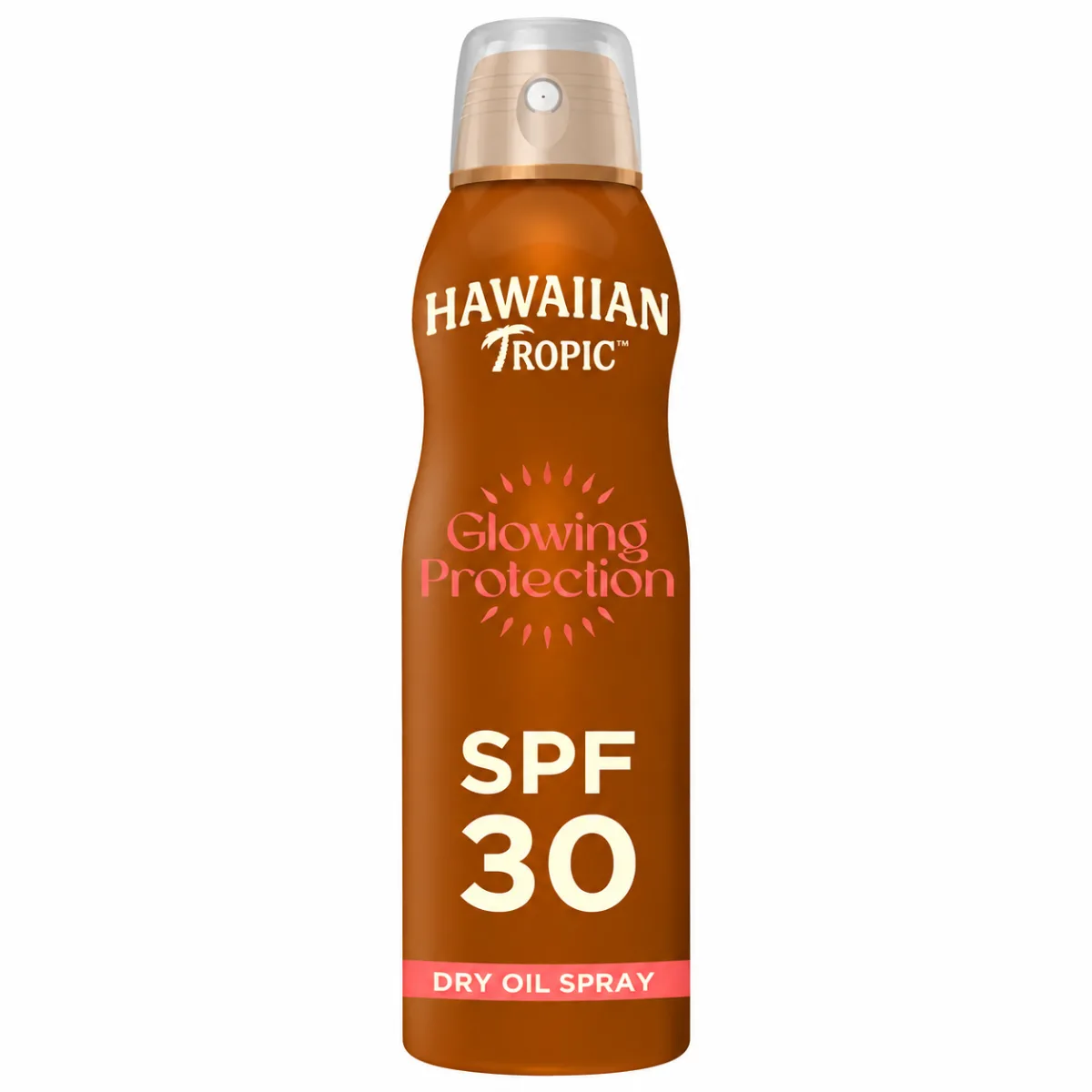 اسپری درخشان‌کننده و ضدآفتاب هاوایین تروپیک 180 میل Hawaiian Tropic GLOWING PROTECTION DRY OIL
