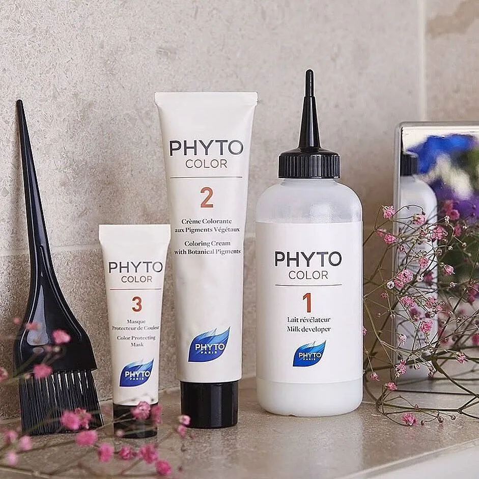 رنگ موی بدون آمونیاک فیتو کالر شماره 8 (جدید)، رنگ موی دائمی و گیاهی Phyto Phytocolor