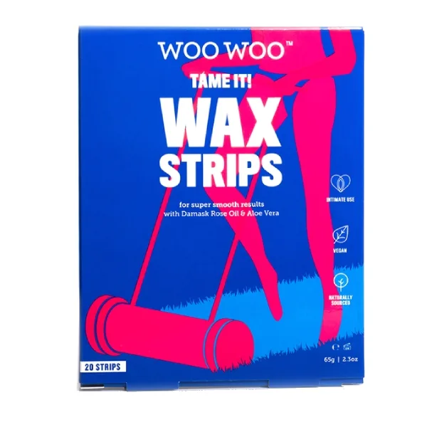 نوار مو بر WOOWOO مدل WAX STRIPS تعداد 20 عدد