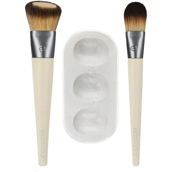 ست براش و ظرف میکس اکوتولز ecotools مدل costom match duo