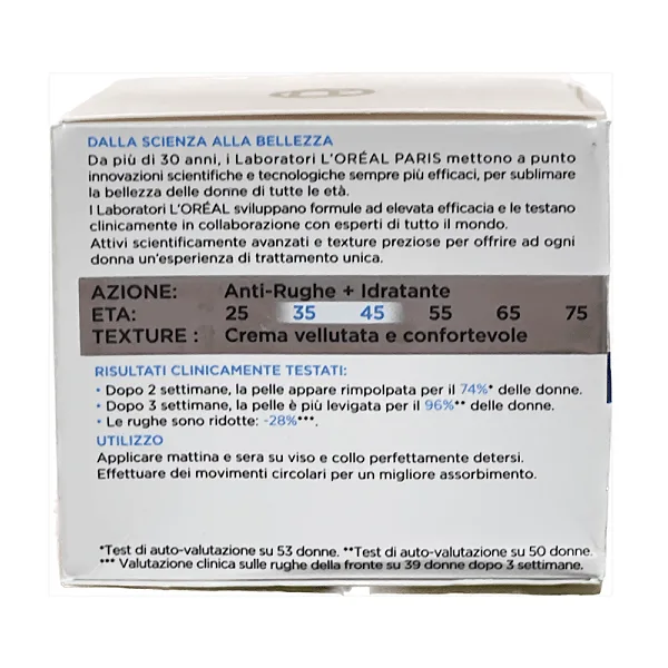 کرم مرطوب کننده و ضد چروک لورال L’Oréal مدل prime rughe حجم 50 میل، کلاژن ساز، مناسب 35+