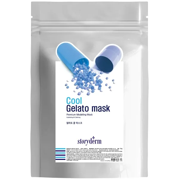 ماسک ژلاتو پودری خنک کننده (کولینگ) استوری درم Storyderm مدل Cool Gelato Mask حجم کابین 1 کیلوگرم