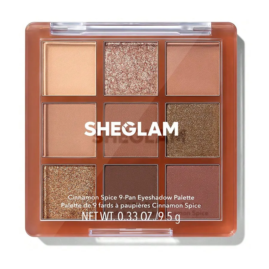 پالت سایه چشم شیگلم ۹ رنگ مدل ۹ Color Eyeshadow Palette — رنگ Cinnamon Spice