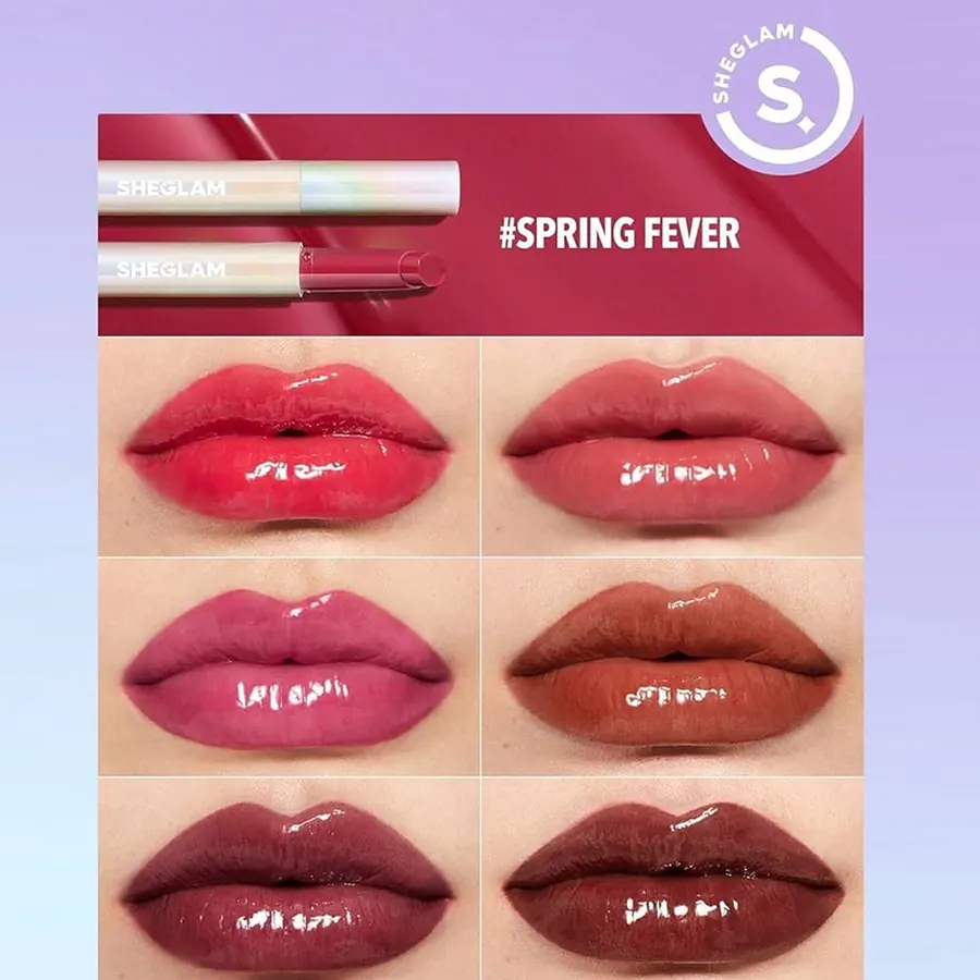 رژ و برق لب شیگلم حجم دهنده مدل Pout — تصویر ۳